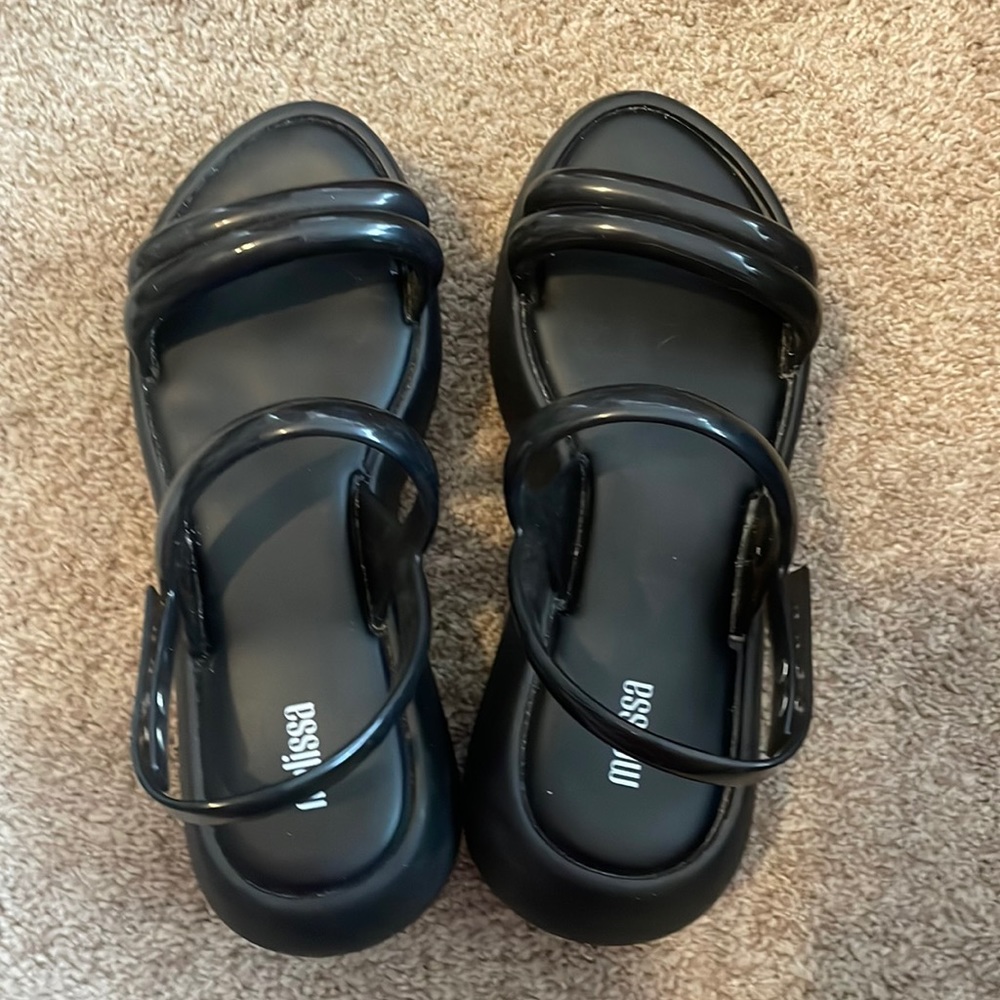 Melissa jelly airbubble platform sandal